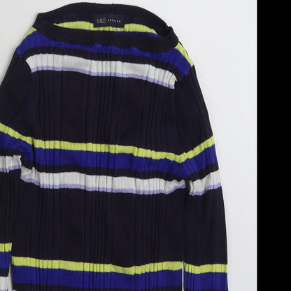 Womens UK Size 12 Marks and Spencer Multicoloured Pullover Jumper