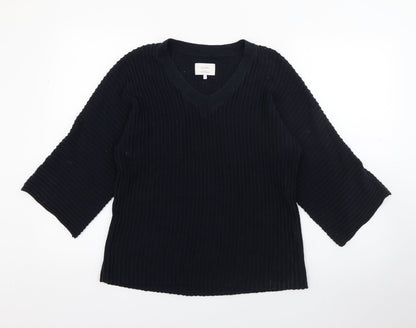 Womens UK Size S Numph Blue Pullover Jumper