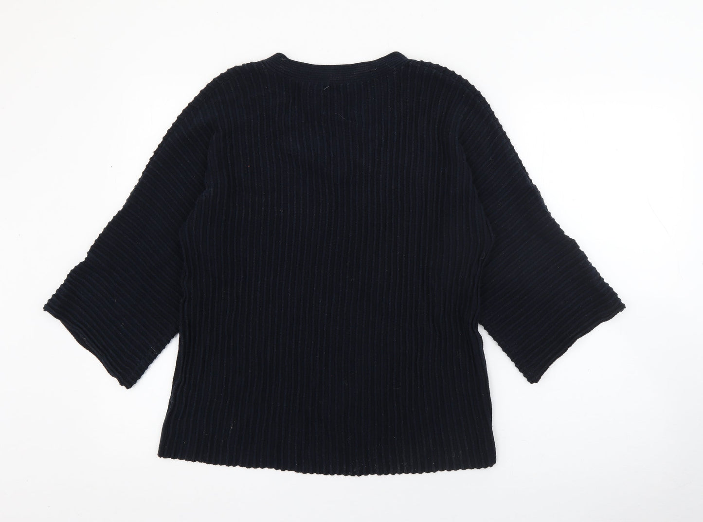 Womens UK Size S Numph Blue Pullover Jumper