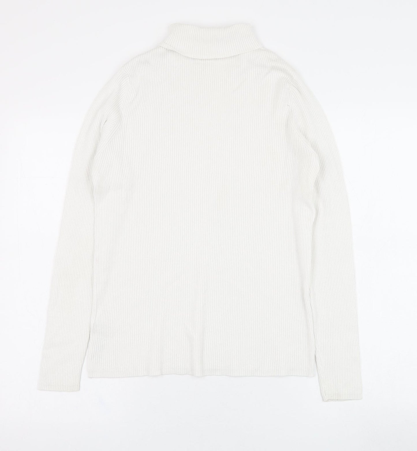 Womens UK Size 16 Marks and Spencer Ivory Pullover Sweatshirt