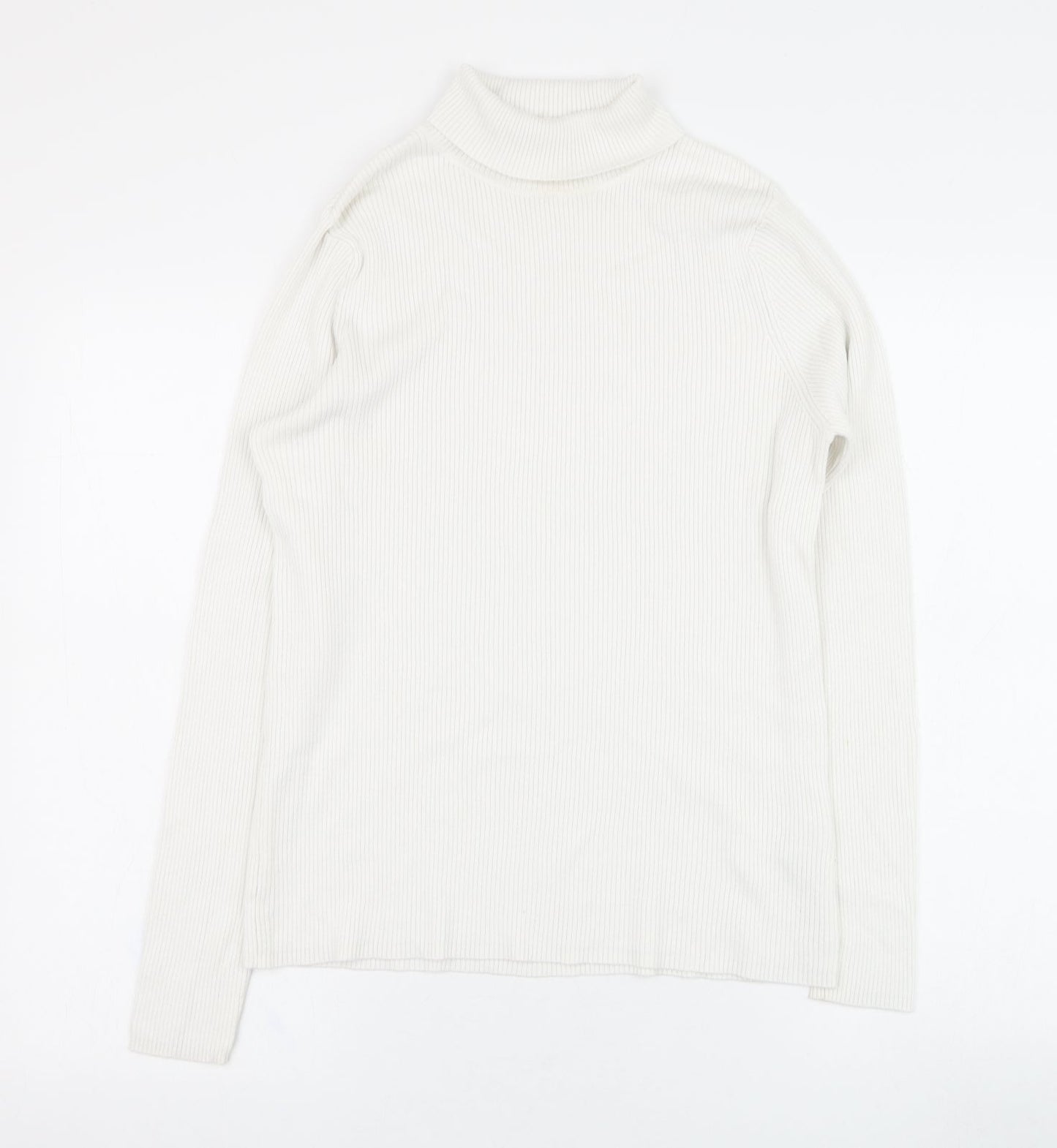 Womens UK Size 16 Marks and Spencer Ivory Pullover Sweatshirt