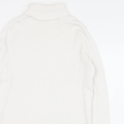 Womens UK Size 16 Marks and Spencer Ivory Pullover Sweatshirt