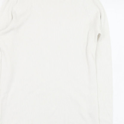 Womens UK Size 16 Marks and Spencer Ivory Pullover Sweatshirt