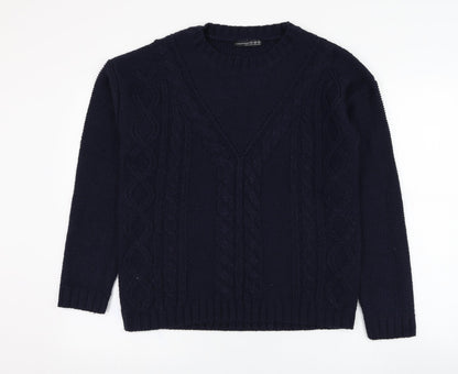 Womens UK Size 14 Atmosphere Blue Pullover Jumper