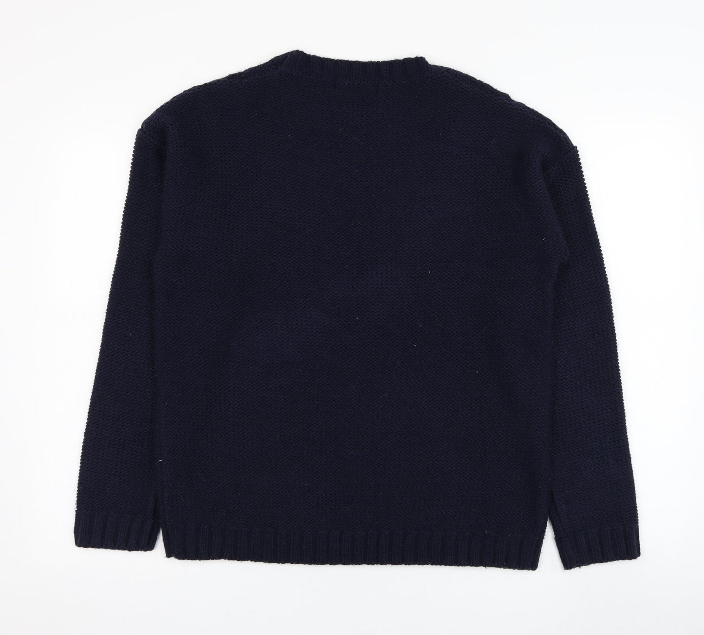 Womens UK Size 14 Atmosphere Blue Pullover Jumper