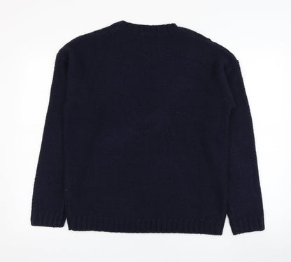 Womens UK Size 14 Atmosphere Blue Pullover Jumper