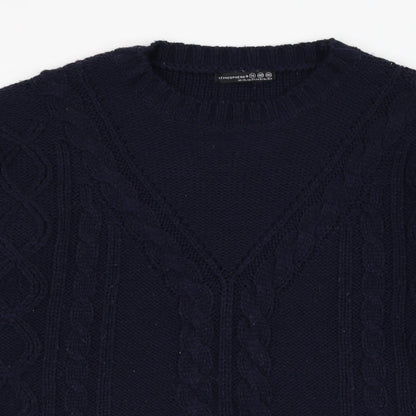 Womens UK Size 14 Atmosphere Blue Pullover Jumper