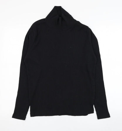 Avenue Womens Black  Polyester Pullover Sweatshirt Size 16  Pullover