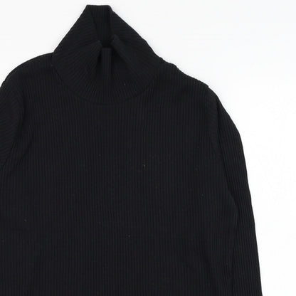 Avenue Womens Black  Polyester Pullover Sweatshirt Size 16  Pullover