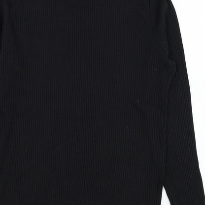 Avenue Womens Black  Polyester Pullover Sweatshirt Size 16  Pullover