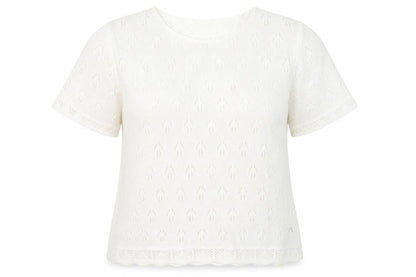 Womens UK Size 18 Marks and Spencer White Pullover Jumper