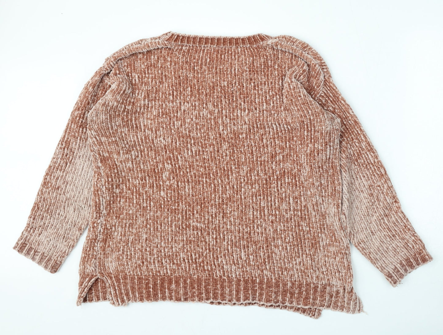 Womens UK Size 14 Pep&Co Pink Pullover Jumper