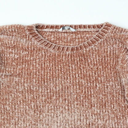 Womens UK Size 14 Pep&Co Pink Pullover Jumper