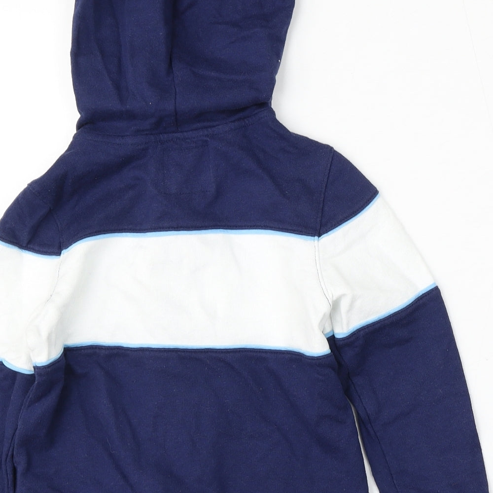 Oshkosh Boys Blue  Cotton Pullover Hoodie Size 5 Years