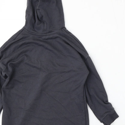 George Girls Blue  Polyester Pullover Hoodie Size 5-6 Years