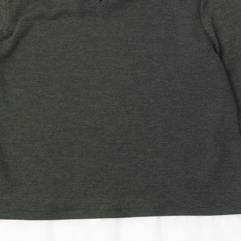 Womens UK Size 14 Dorothy Perkins Green Pullover Jumper