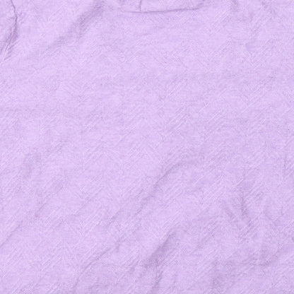 Womens UK Size L Marks and Spencer Purple Pullover Jumper