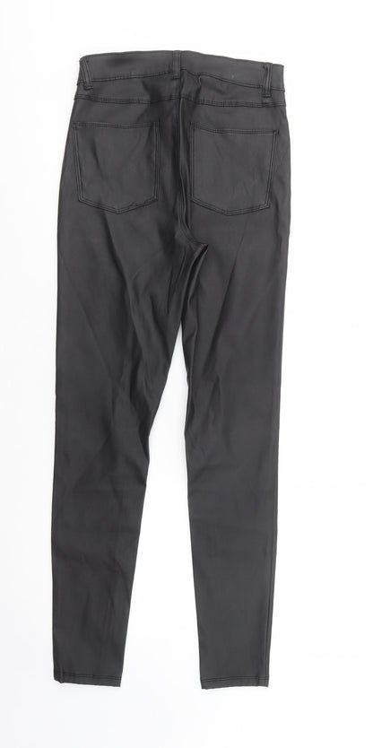 Womens UK Size 8 Denim Co. Regular Fit Jegging Black Trousers