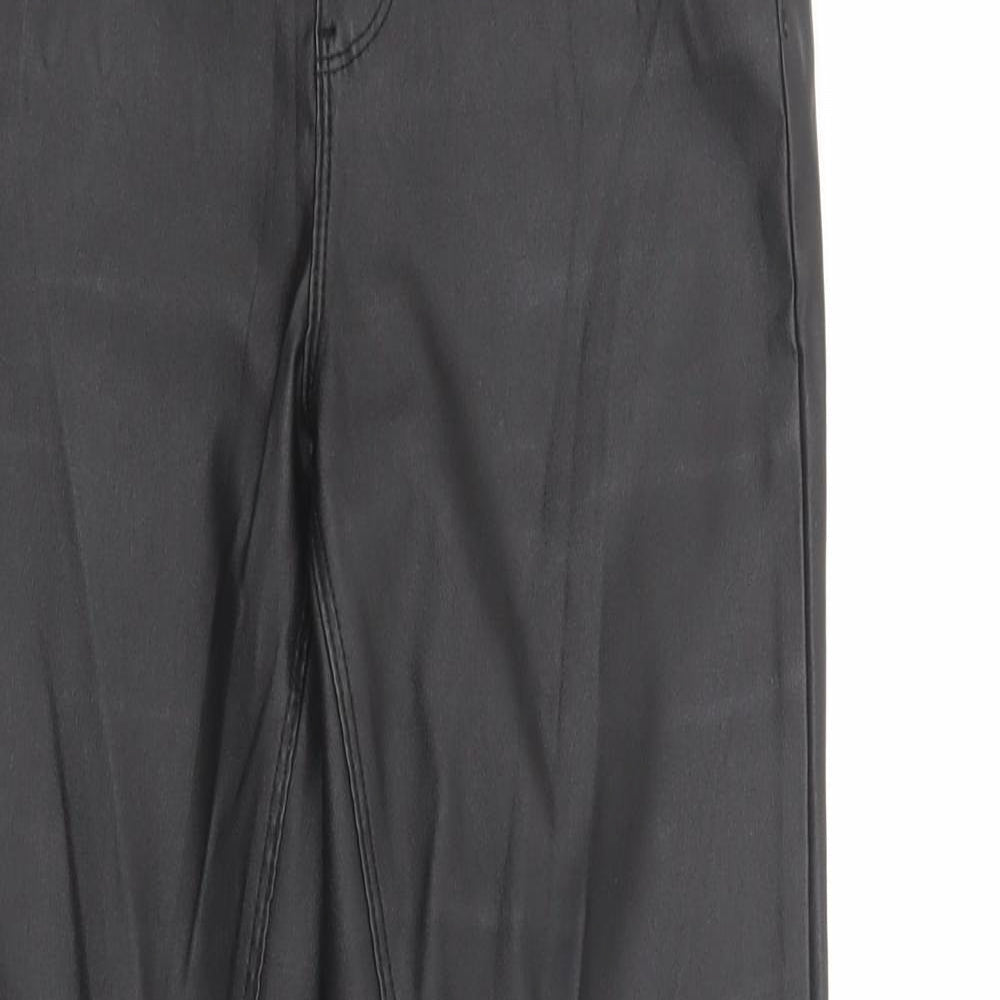 Womens UK Size 8 Denim Co. Regular Fit Jegging Black Trousers