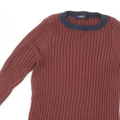 Womens UK Size 12 NEXT Brown Pullover Jumper