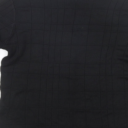 Womens UK Size 14 Marks and Spencer Black Pullover Jumper