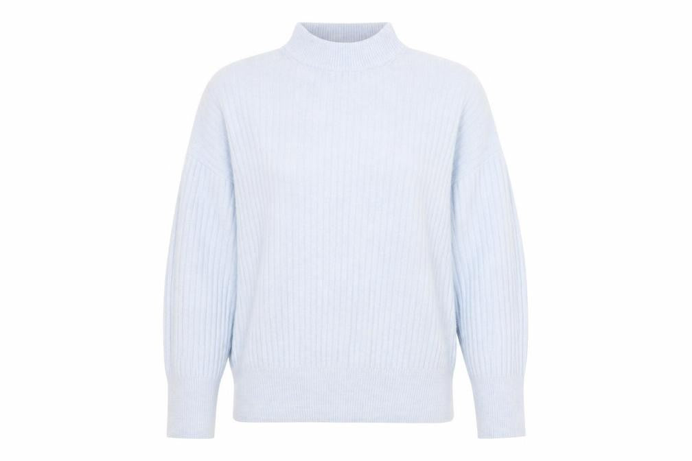 Womens UK Size XS H&M Blue Pullover Jumper
