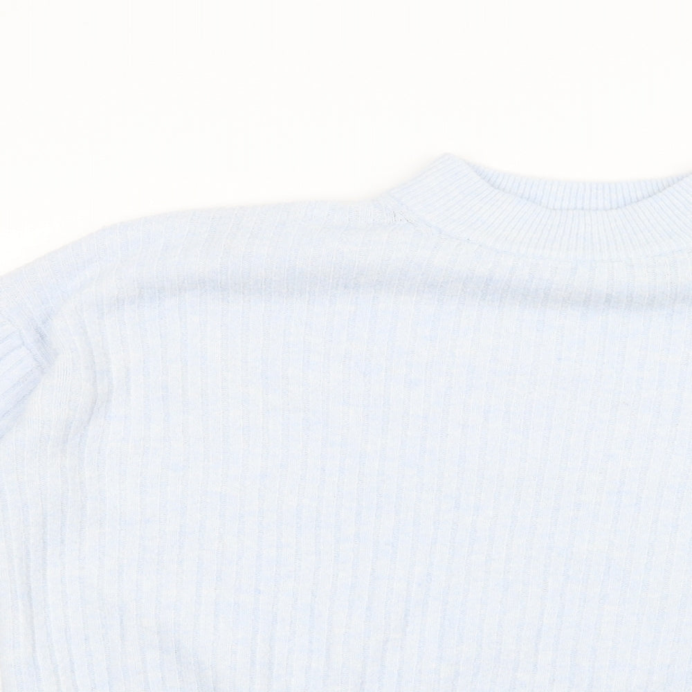 Womens UK Size XS H&M Blue Pullover Jumper