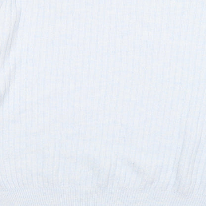 Womens UK Size XS H&M Blue Pullover Jumper