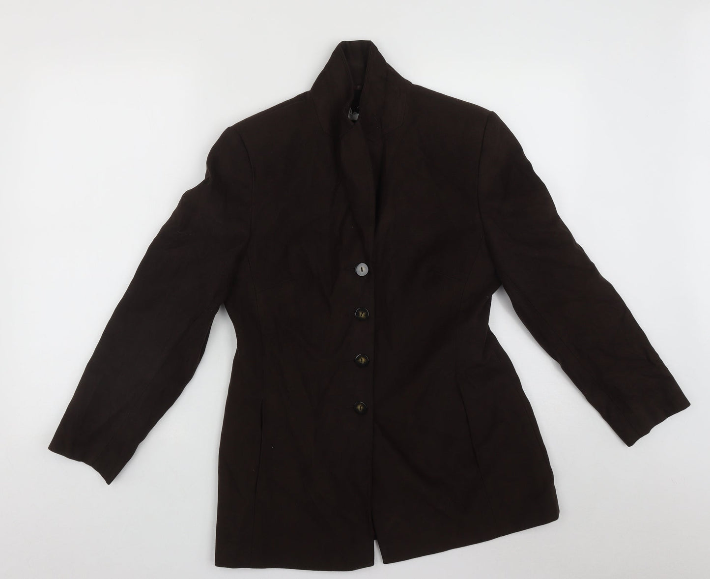 Womens UK Size 10 Preworn Brown Jacket