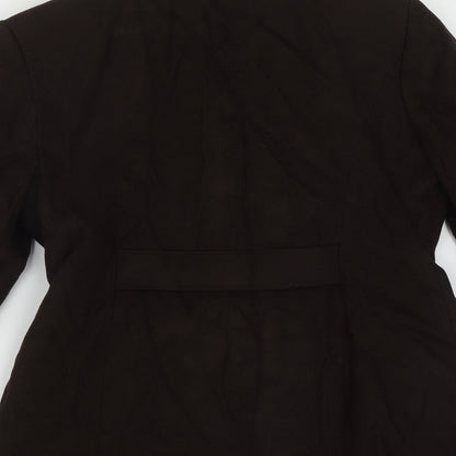 Womens UK Size 10 Preworn Brown Jacket