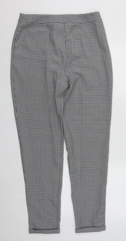 Womens UK Size 12 Boohoo Regular Fit  Multicoloured Trousers