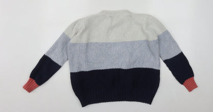 Womens UK Size S Marks and Spencer Multicoloured Pullover Jumper