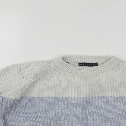 Womens UK Size S Marks and Spencer Multicoloured Pullover Jumper