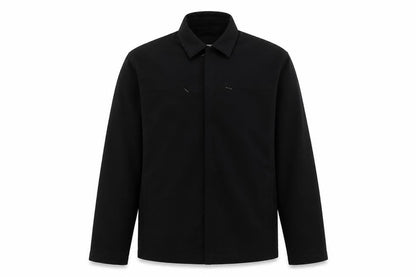 Mens UK Size M Jonathon Adams Black Overcoat