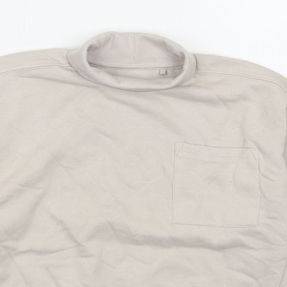 George Girls Beige  Cotton Pullover Sweatshirt Size 5-6 Years  Pullover