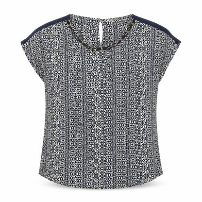 Womens UK Size 14 Monsoon Blue Basic Blouse