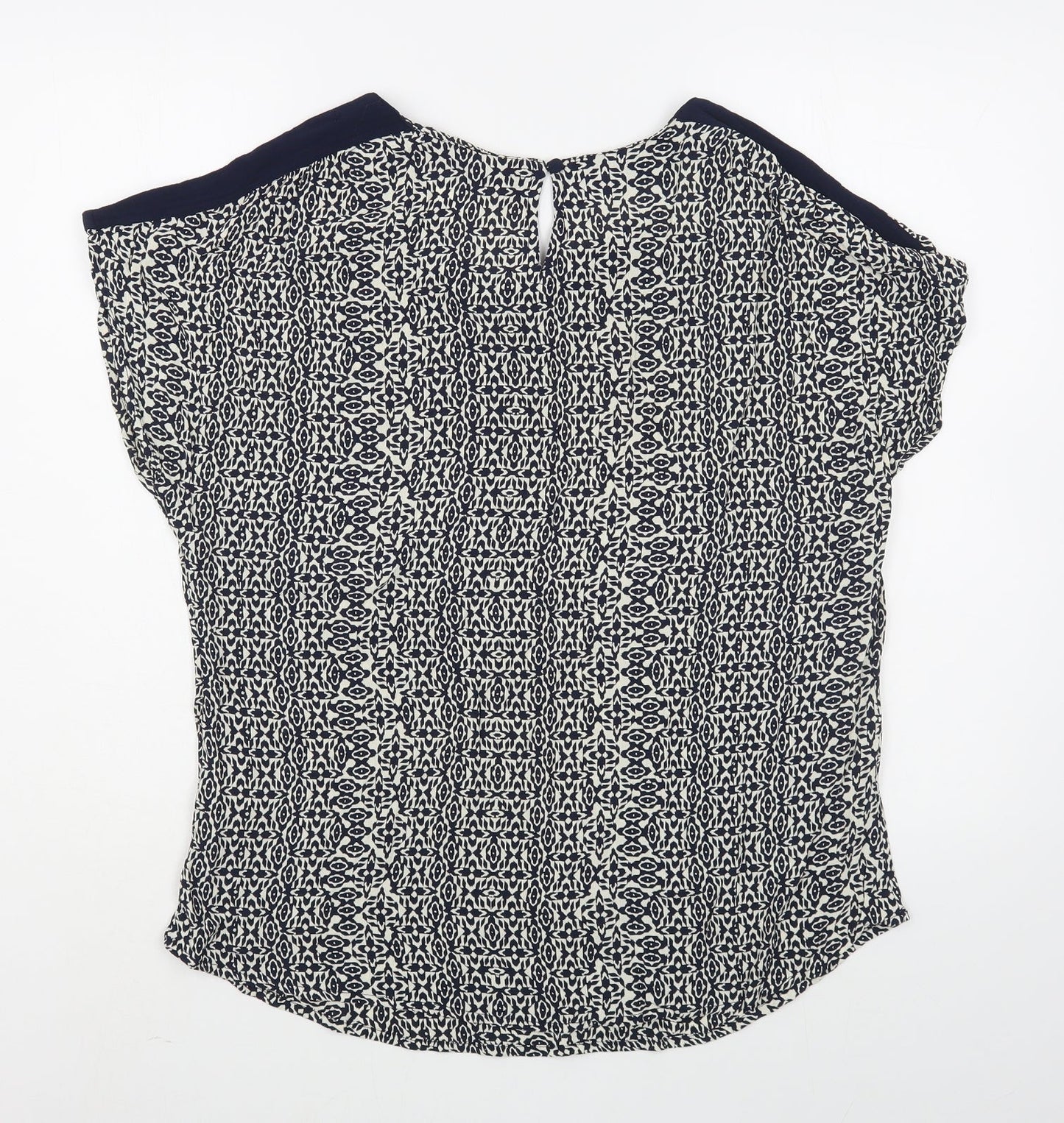 Womens UK Size 14 Monsoon Blue Basic Blouse