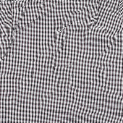 Cedar Wood State Mens Multicoloured Plaid Polyester  Polo Size 2XL Collared