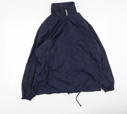 B&C Mens Blue   Jacket Coatigan Size M