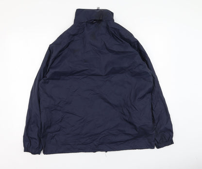 B&C Mens Blue   Jacket Coatigan Size M