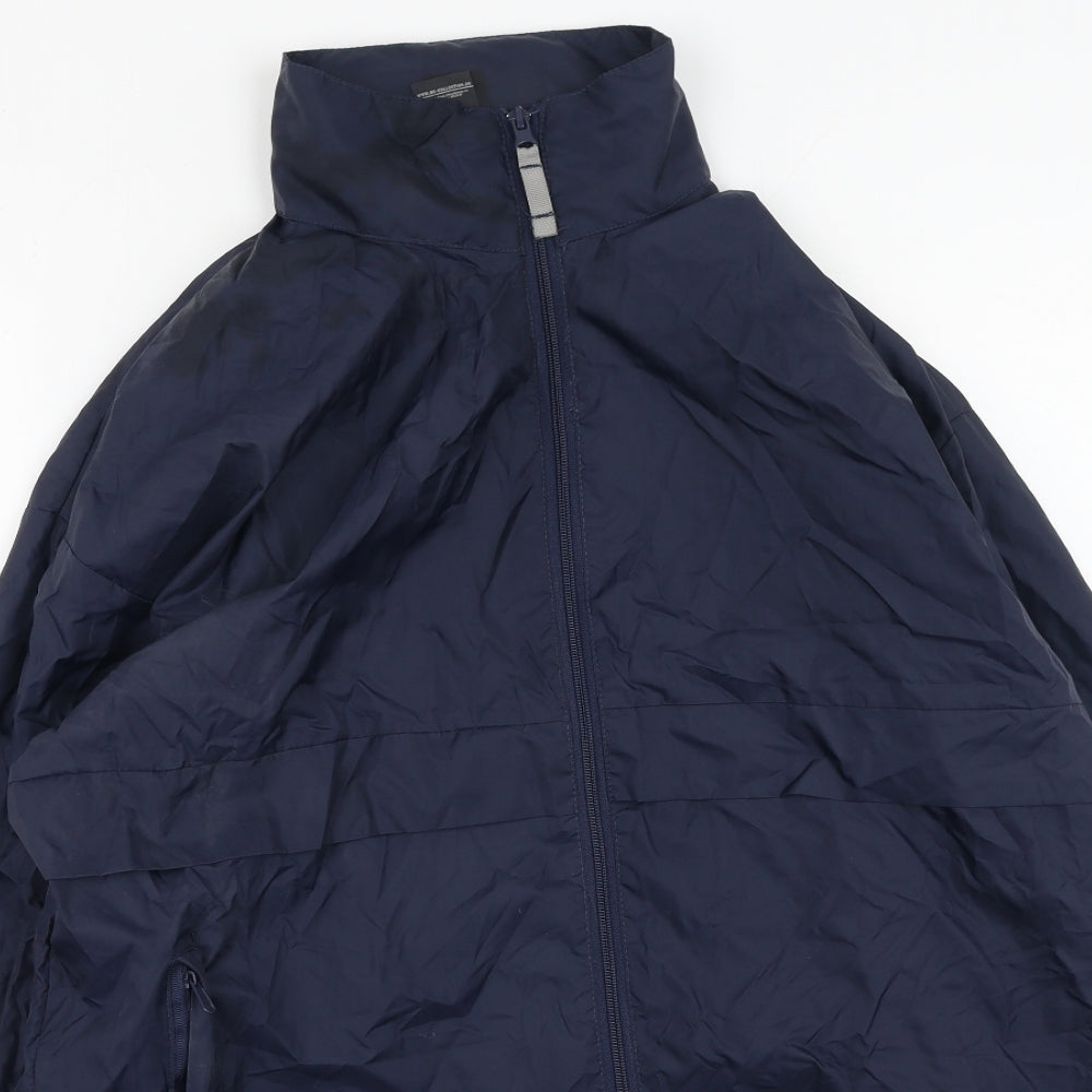 B&C Mens Blue   Jacket Coatigan Size M