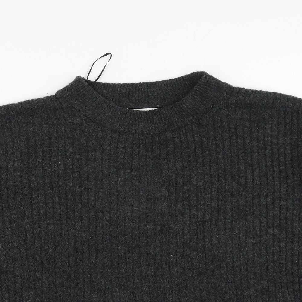 Womens UK Size L H&M Grey Pullover Jumper