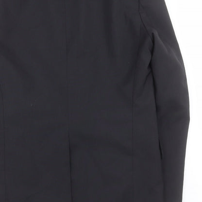 Mens UK Size 38 Burton Regular Black Suit Jacket