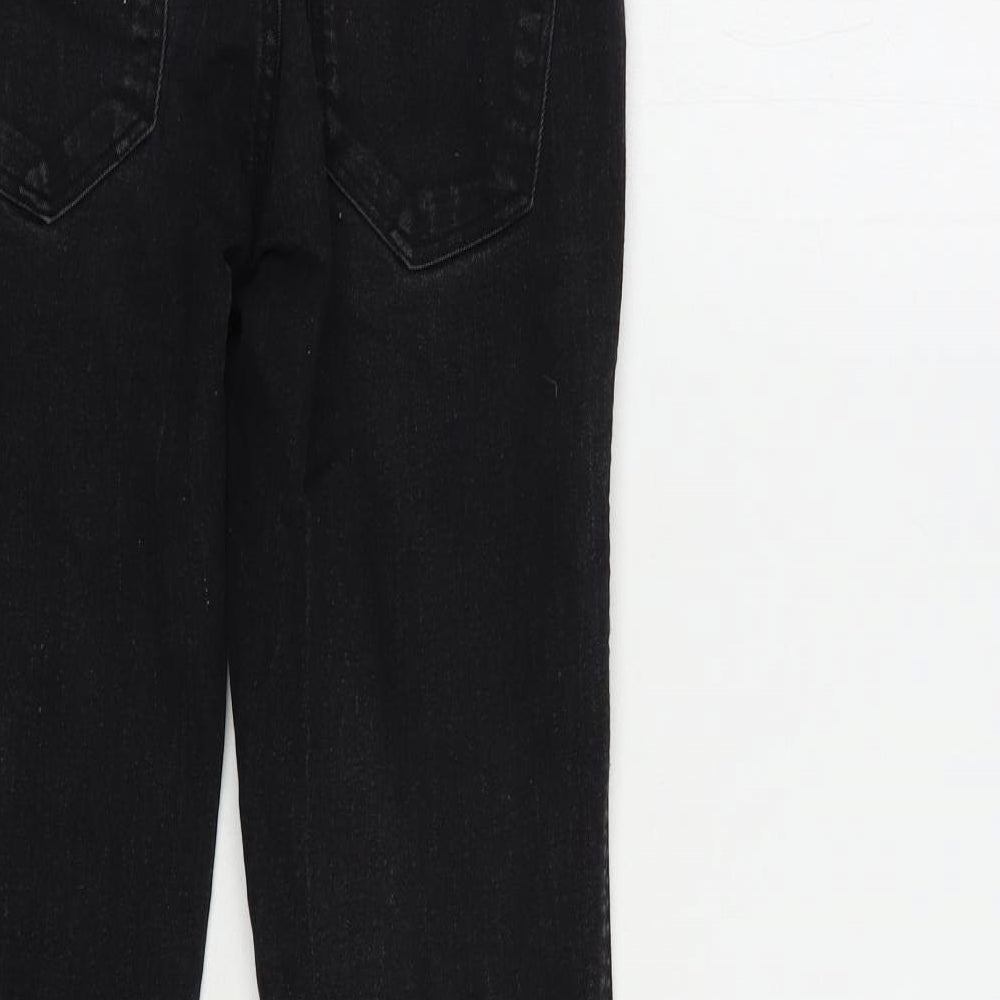 Womens UK Size 8 H&M Regular Fit Skinny Black Jeans