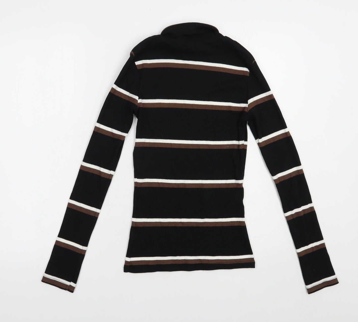 Womens UK Size XS Brave Soul Black Pullover Jumper