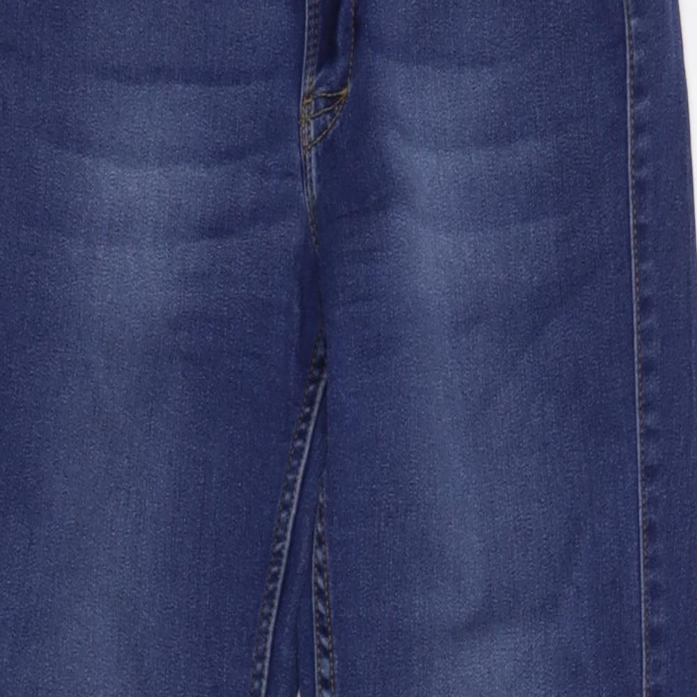 Only Womens Blue  Cotton Skinny Jeans Size 30 in L28 in Regular Button
