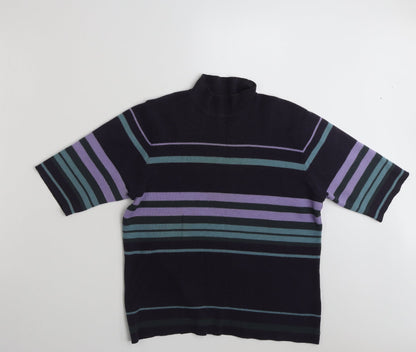 Womens UK Size 16 Marks and Spencer Purple Pullover Jumper