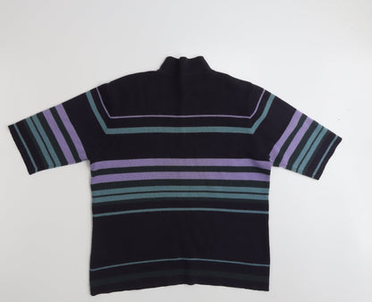 Womens UK Size 16 Marks and Spencer Purple Pullover Jumper
