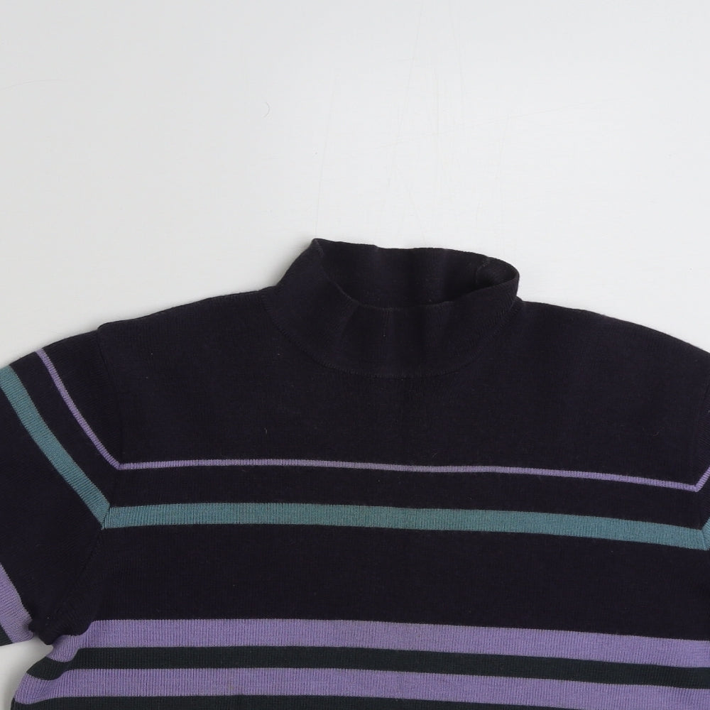 Womens UK Size 16 Marks and Spencer Purple Pullover Jumper