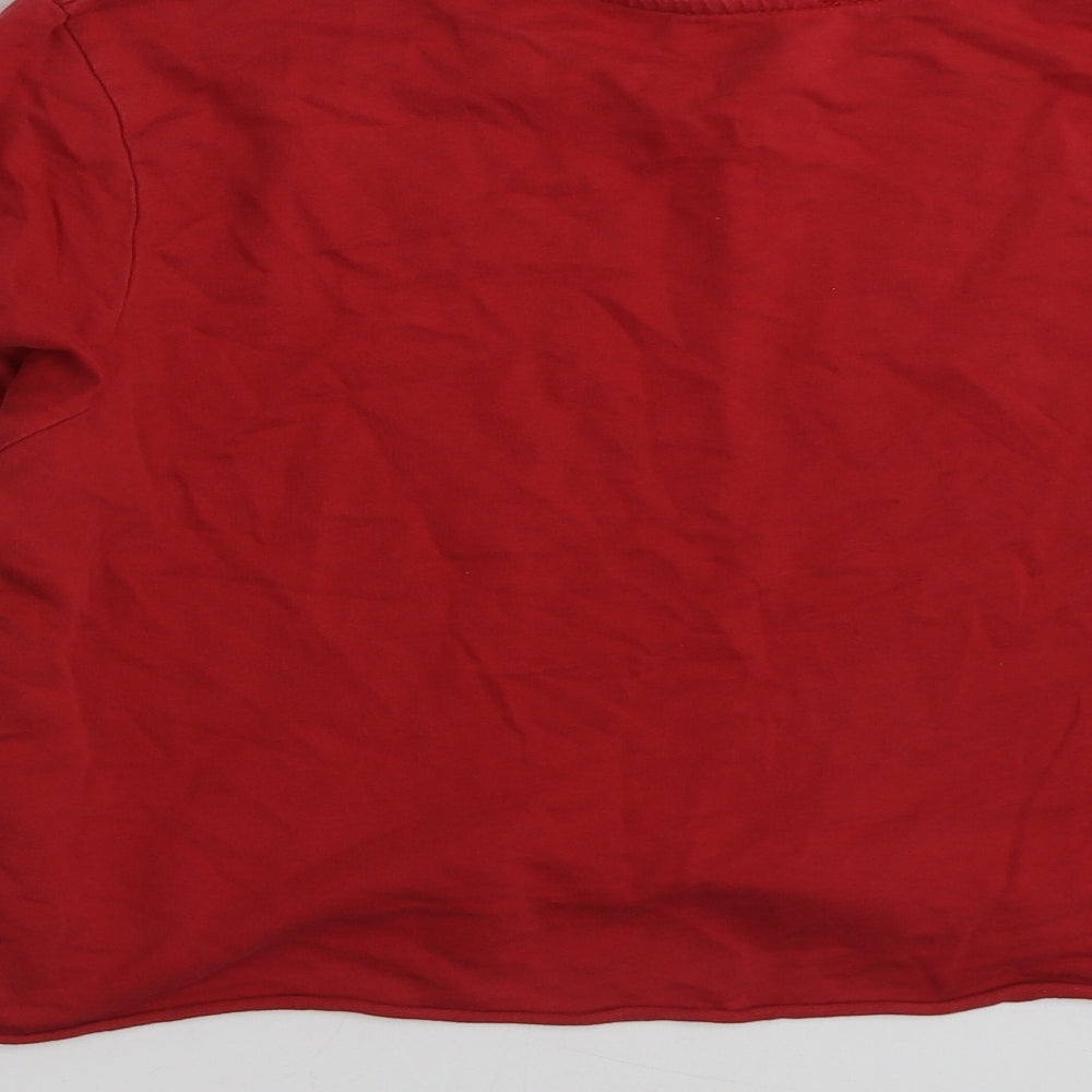 Atmosphere Womens Red Striped 100% Cotton Pullover Sweatshirt Size 12  Pullover - NYC Loves Me...